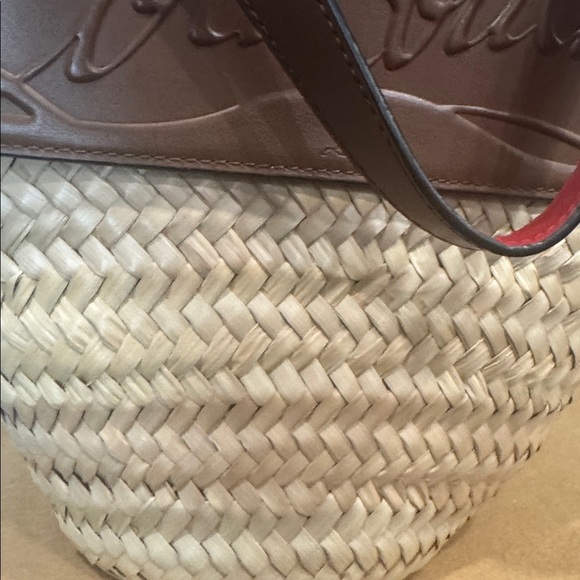 Christian Louboutin Straw Loubishore Tote Bag - Picture 10 of 10